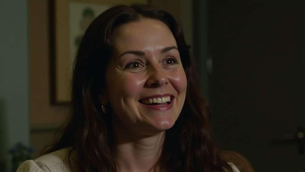 Annie Wilkes, Misery, subtle psychopath, book vs movie, unsettling smile, professional photography, Annie Wilkes: a atenuação da psicopatia sutil.